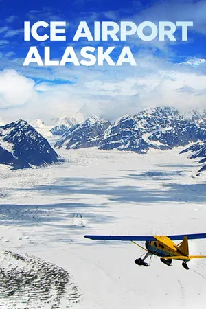Ice Airport Alaska Poster