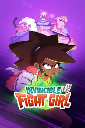 Invincible Fight Girl Poster