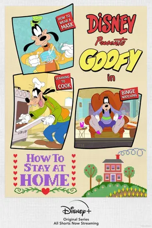 Goofy in How to Stay at Home Poster
