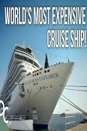 The World's Most Expensive Cruise Ship Poster