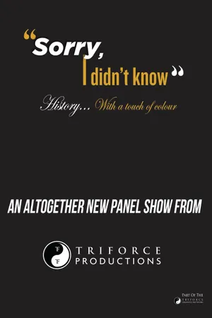 Sorry, I Didn't Know Poster