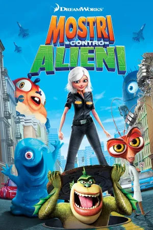Monsters vs. Aliens Poster