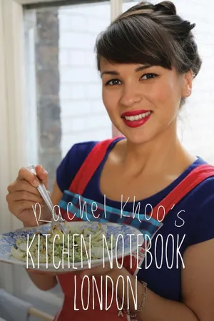 Rachel Khoo's Kitchen Notebook: London Poster