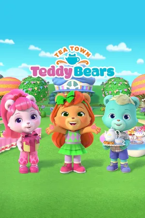 Tea Town Teddy Bears Poster