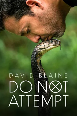 David Blaine Do Not Attempt Poster